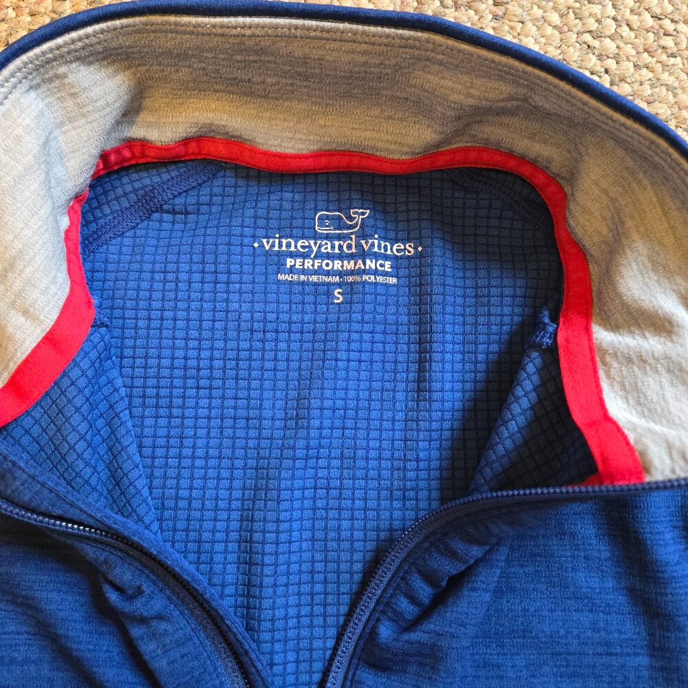 VINEYARD VINES | Men's performance 1/4 zip | Size Small - Picture 2 of 2